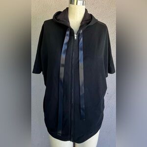 Bobeau Black Zip-Up Hoodie